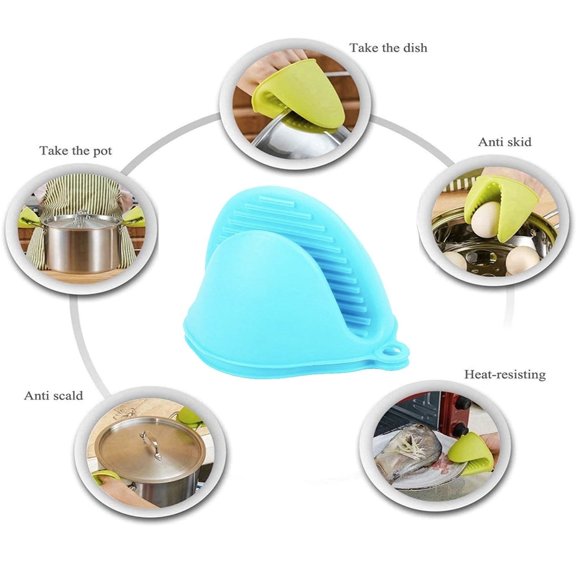 Silicone Mini Oven Gloves 4