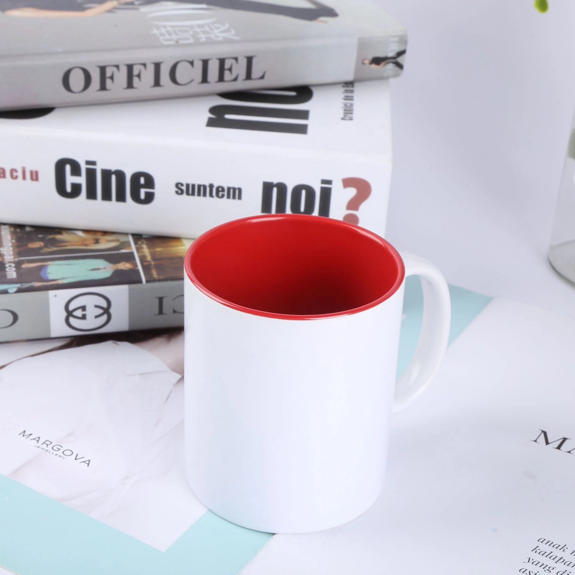 Custom 12 Oz Ceramic Mug Coffee Cup 3