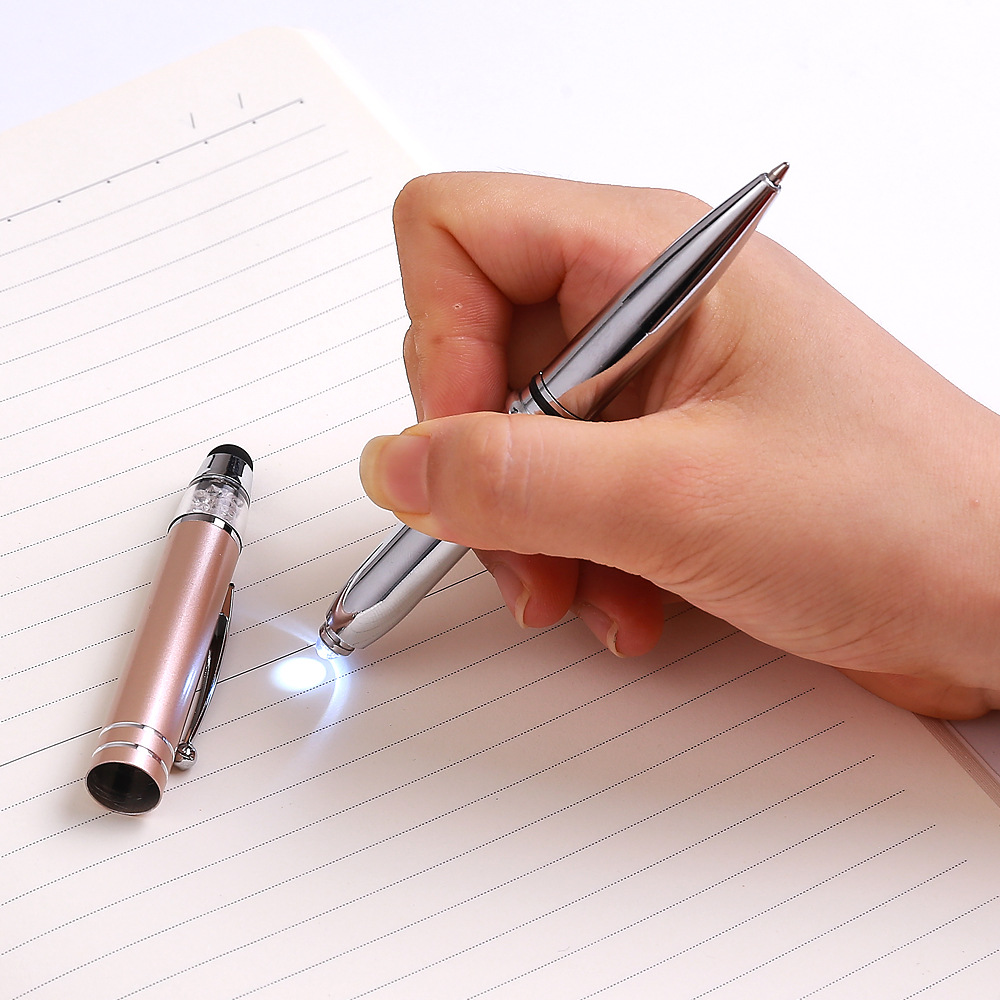 3 in 1 Stylus Ball Pen and LED Lights 9