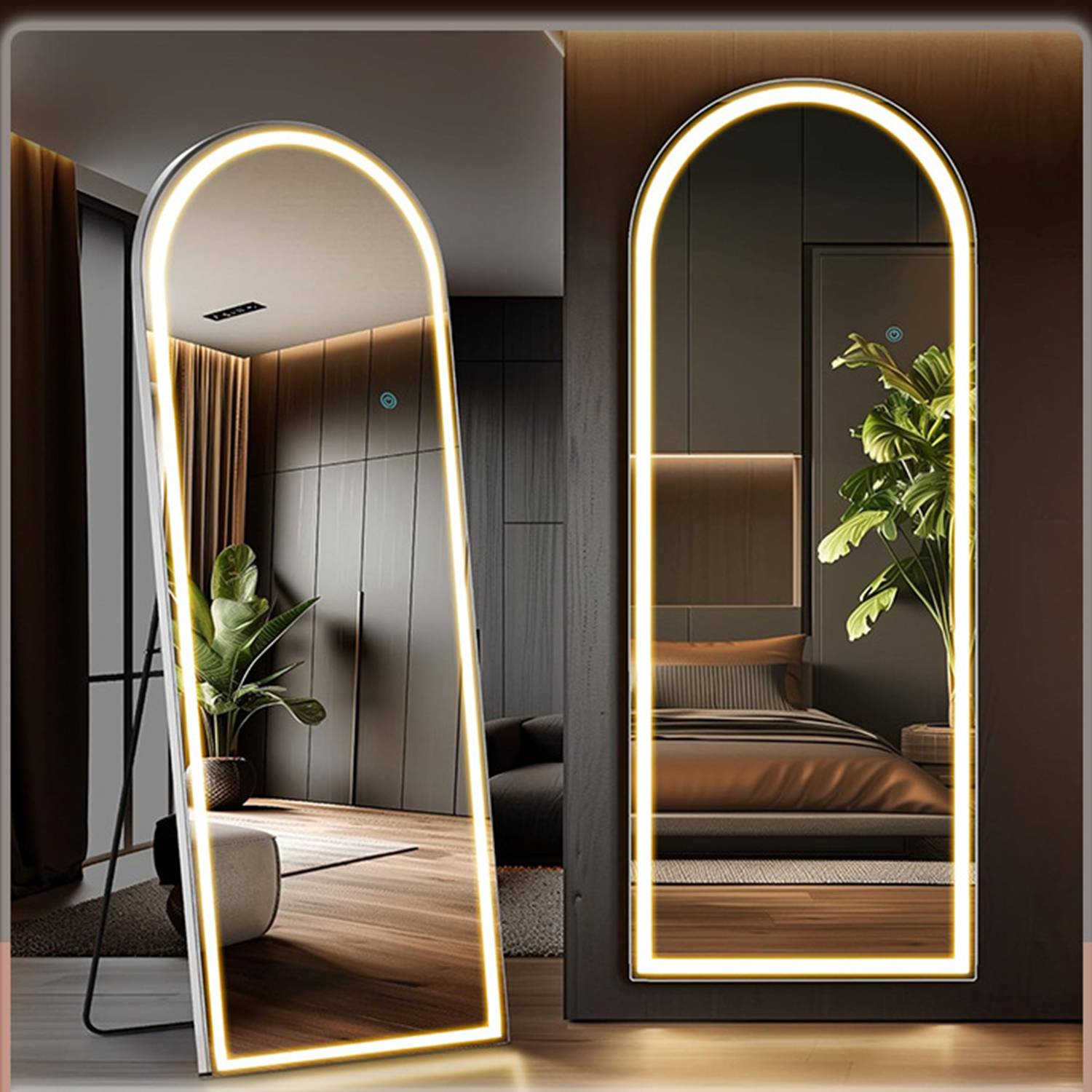 LED Touchscreen Full-Length Mirror 3