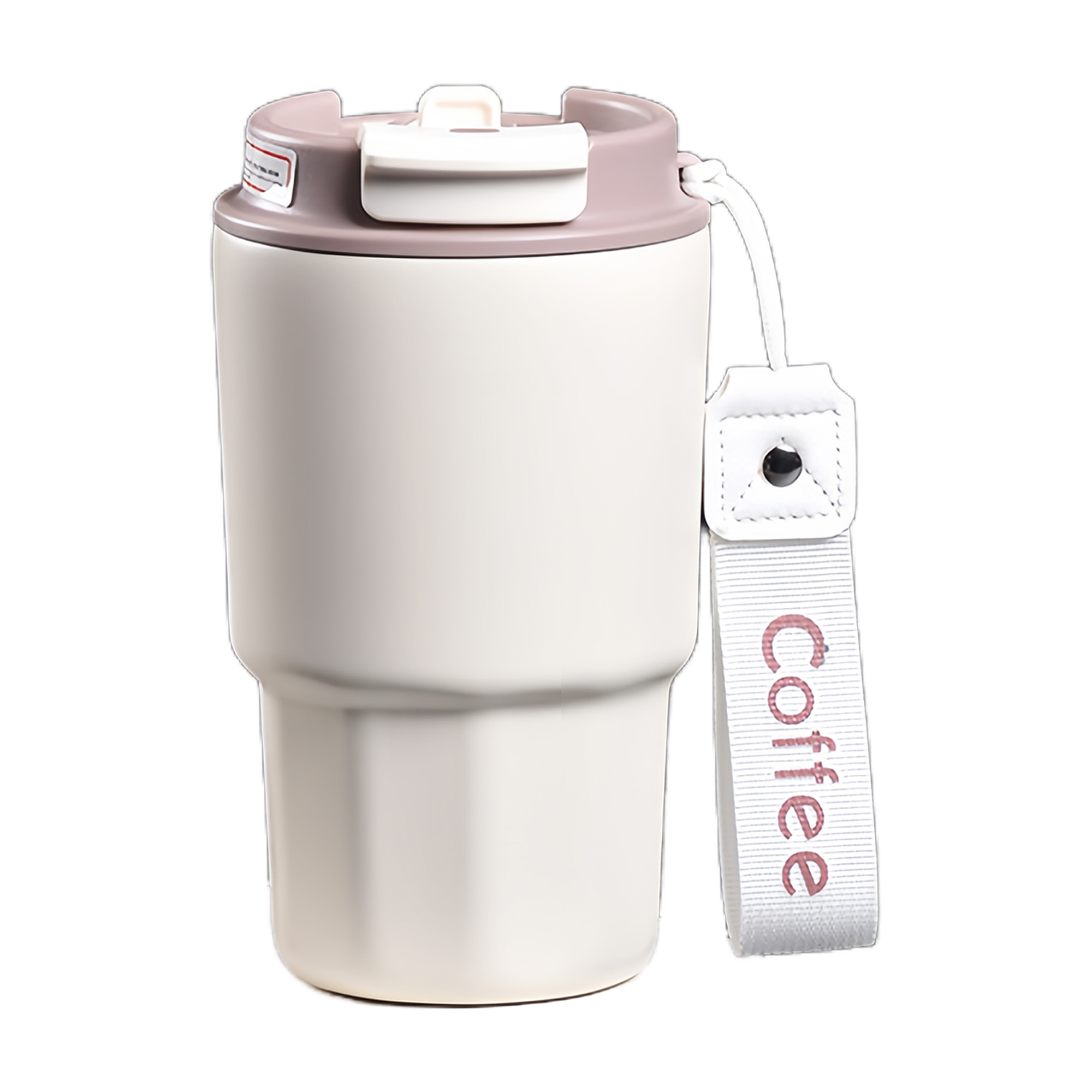 450ml Stylish Double-Walled Stainless Steel Insulated Tumbler with Straw 5