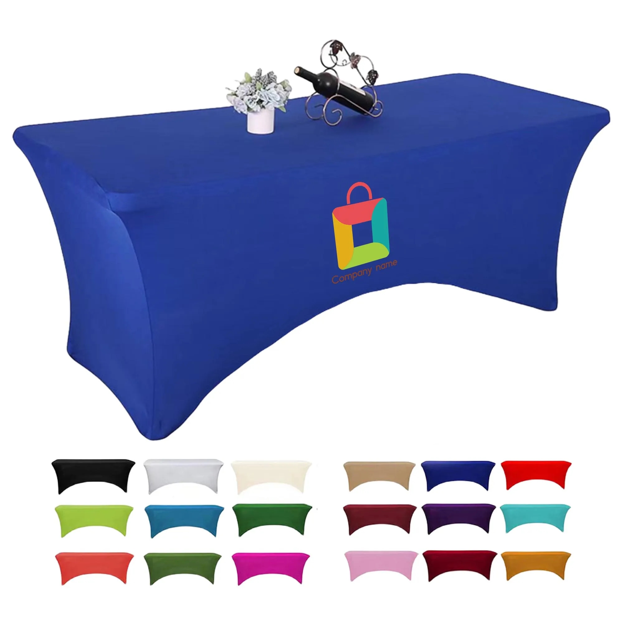 MOQ 1pcs 6ft Sublimation Stretch Tablecloth 3