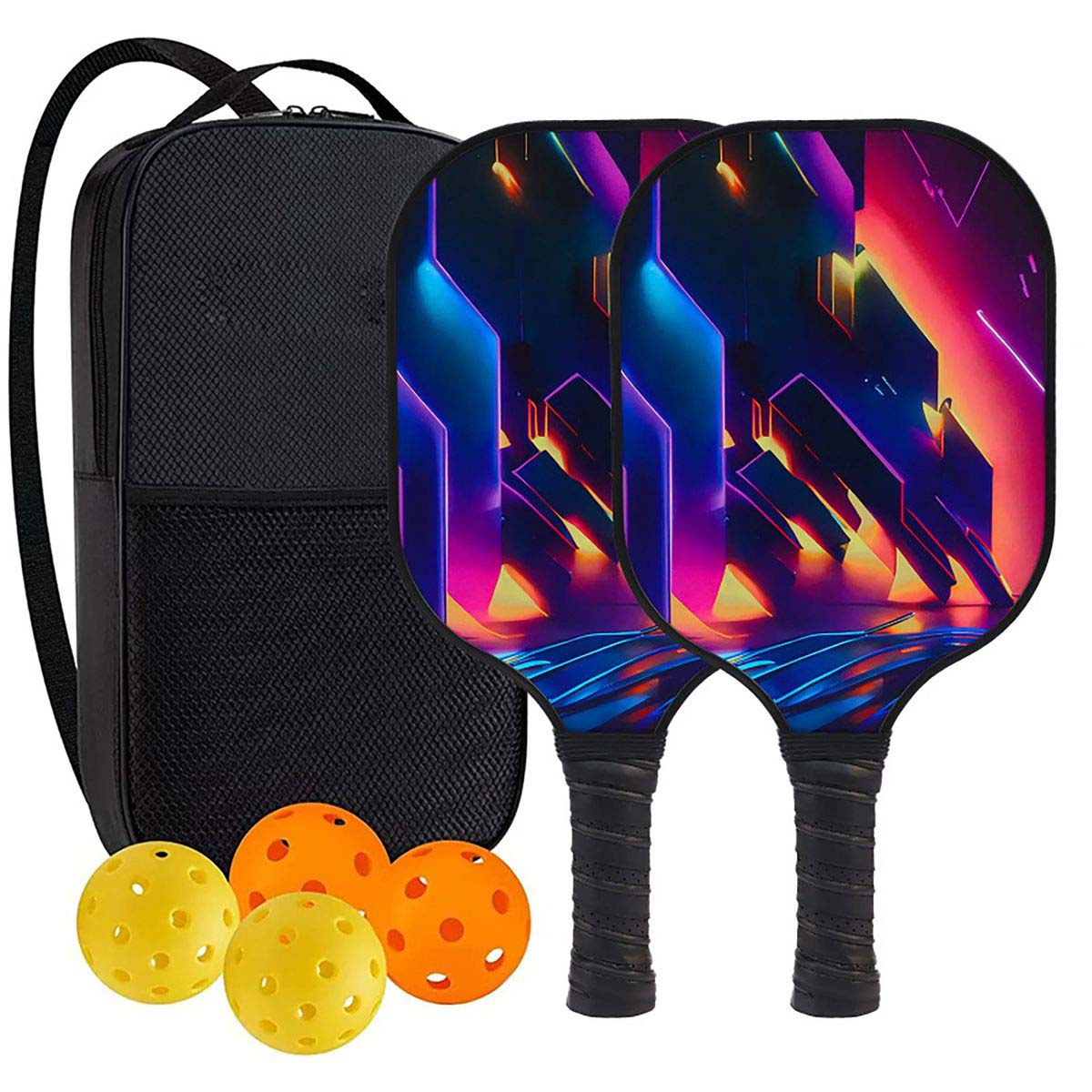 Fiberglass Pickleball Set for Training and Games 16