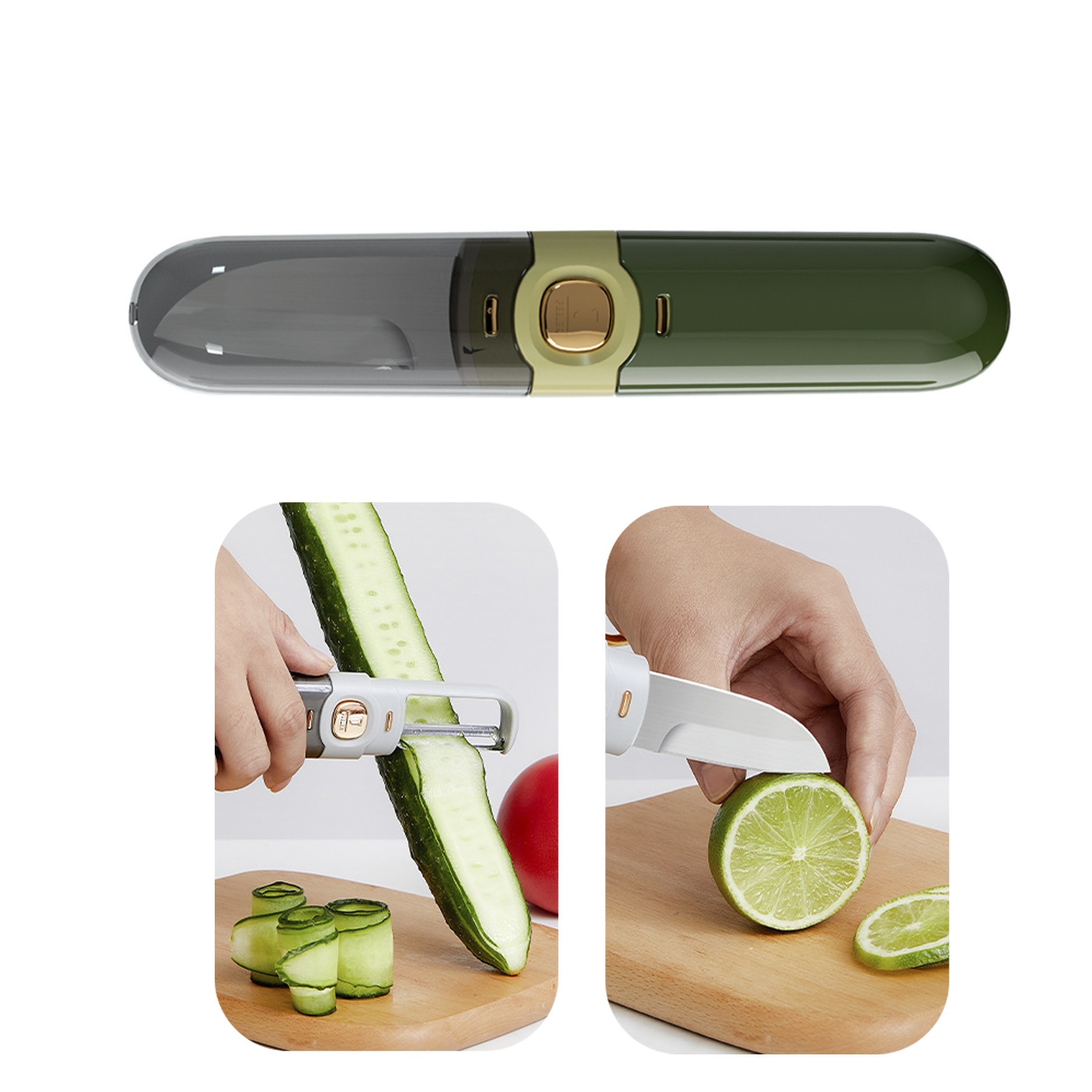 Double-Headed Two-In-One Portable Planer For Apple Peeler 4
