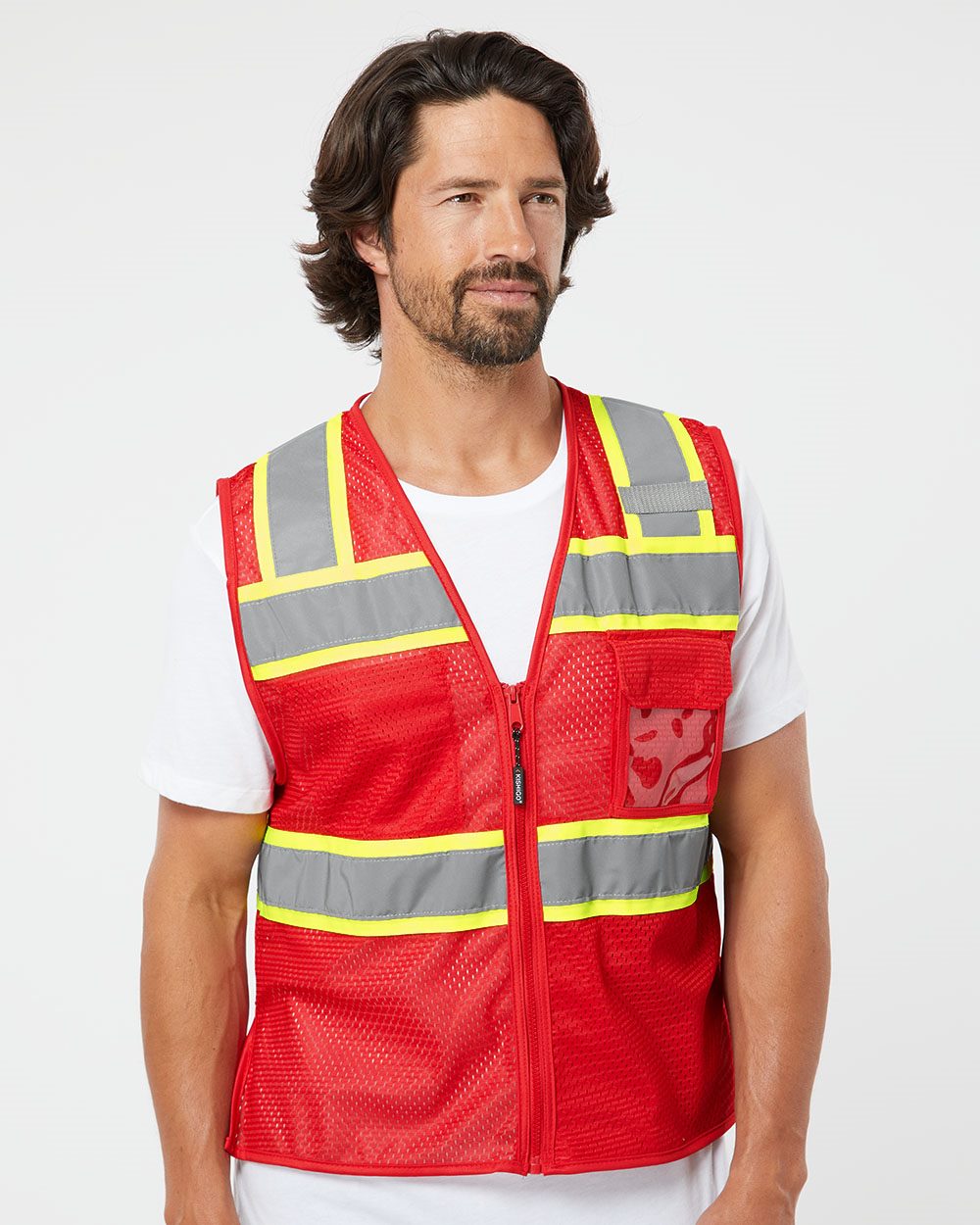 EV Series Enhanced Visibility 3 Pocket Mesh Vest