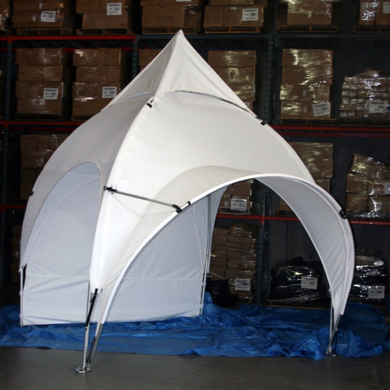 Action Tent Arch Dome Tent 10' Dia. with Standard Side Wall x 2 2
