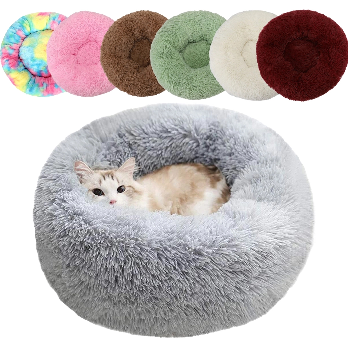 Donut Ultra Warm Pet Bed 2