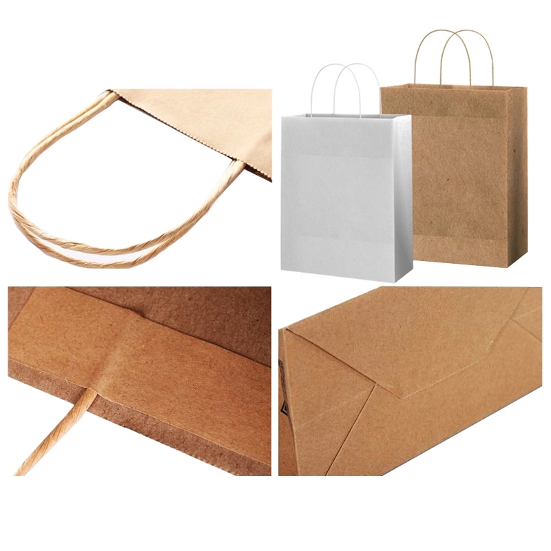 Kraft Paper Brown Shopping Bag 3