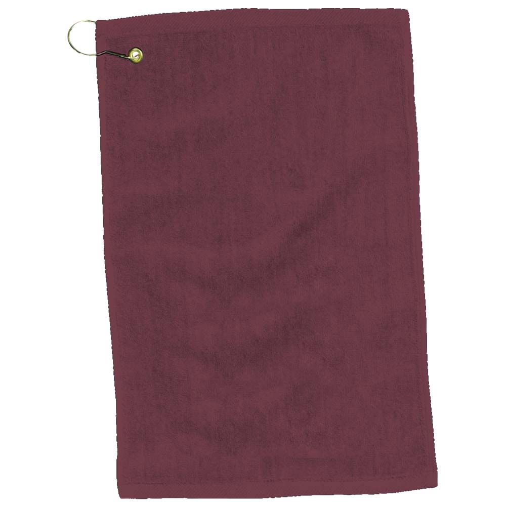 Turkish Hemmed Colored Golf Towel 12"x17" 16