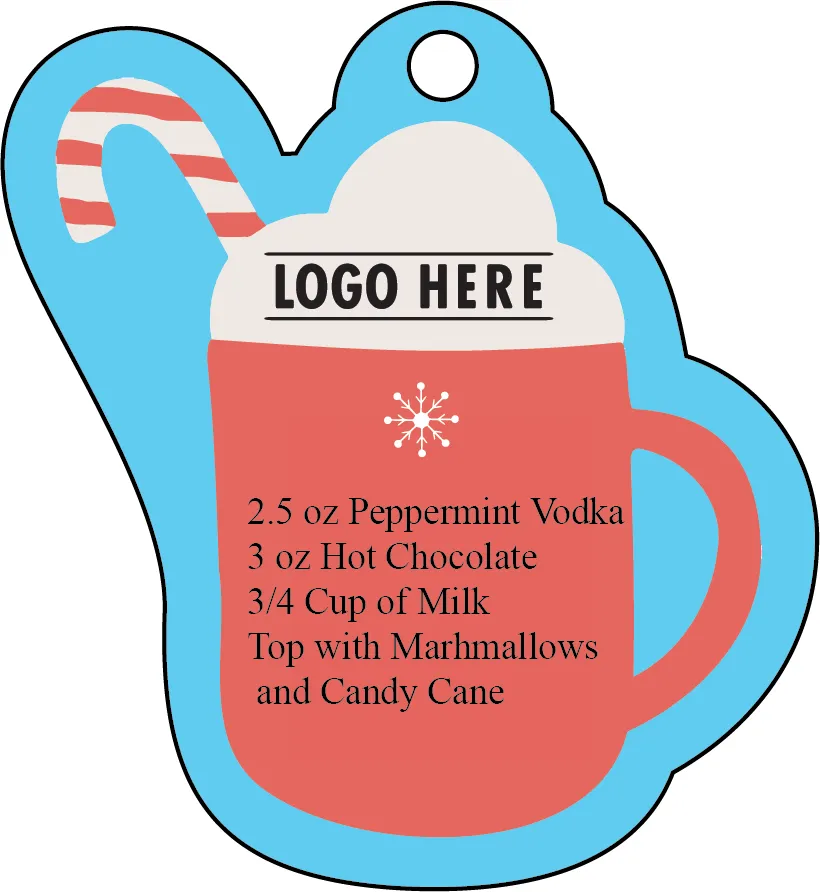 Full Color Acrylic Ornament - Red Cup