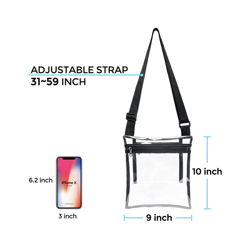 Clear Cross body Bag 3