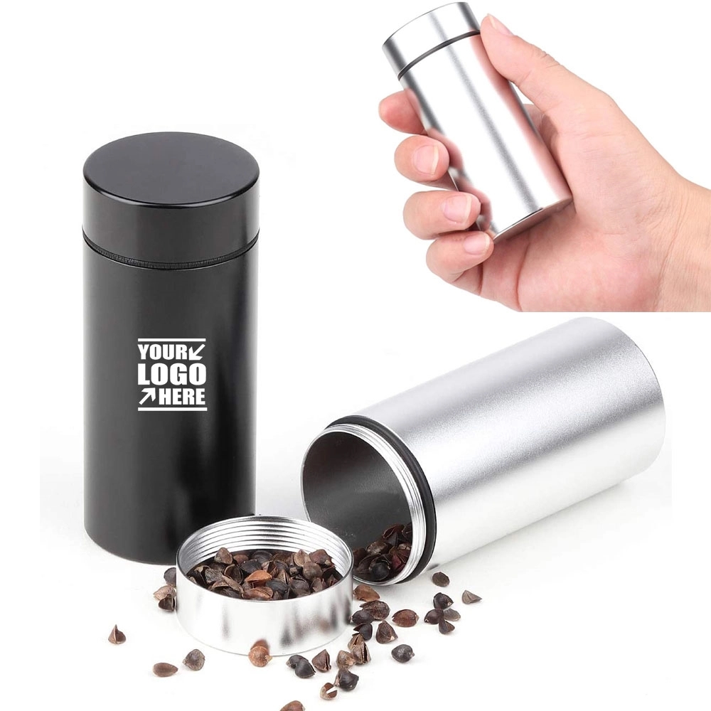 Portable Airtight Aluminum Storage Jar Container 2
