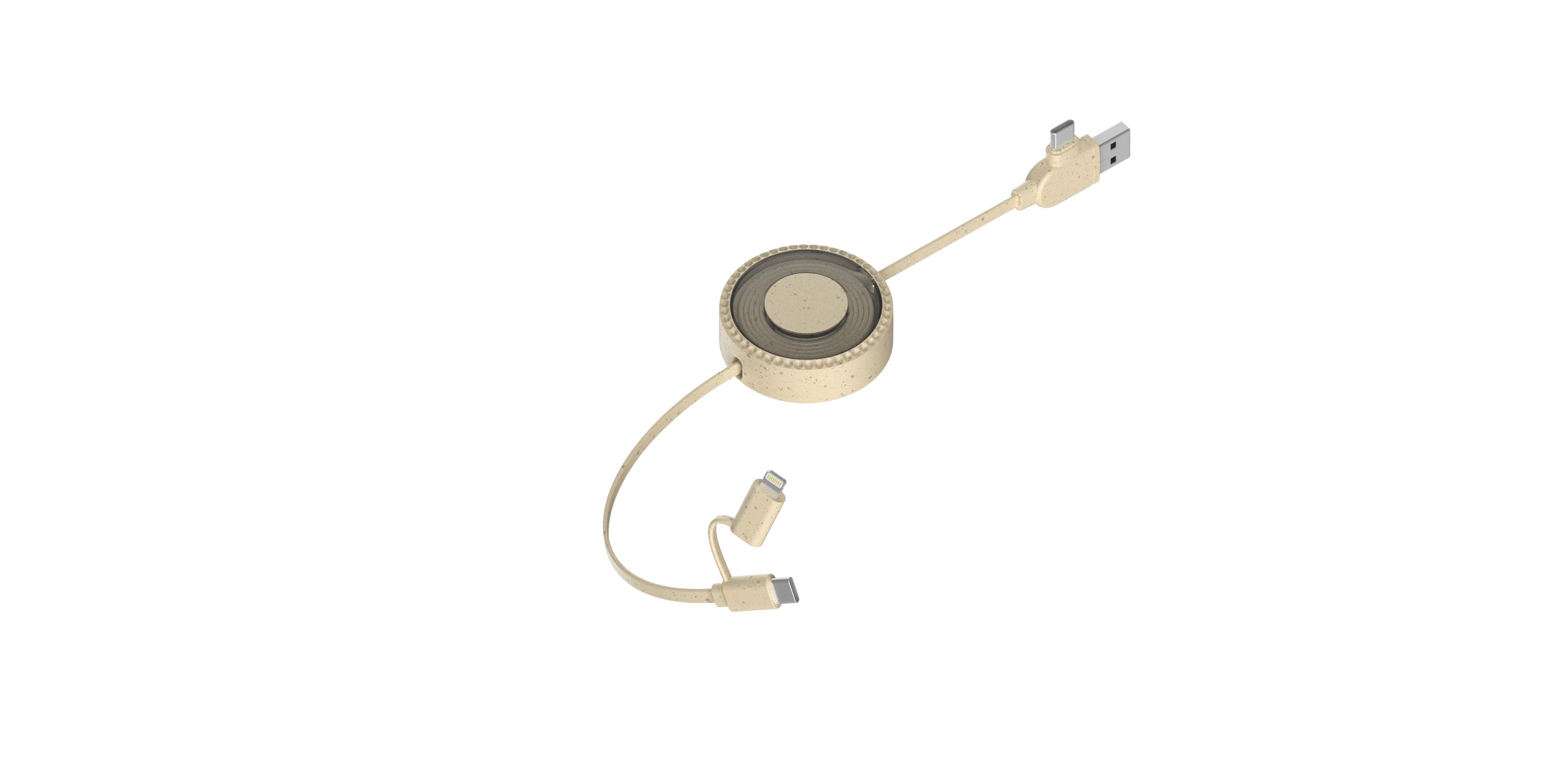 Wheat Straw Recycled Charging Cable 1