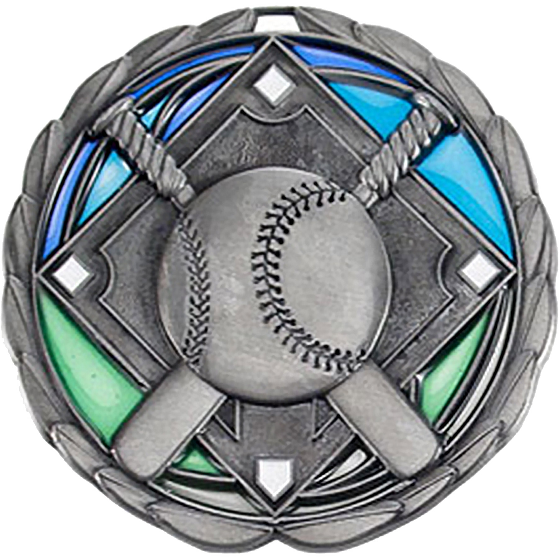 Stock Color Medals: Baseball 5