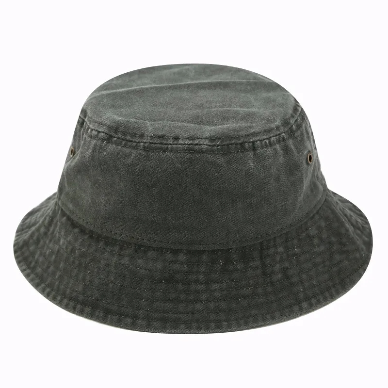 Washed Cotton Bucket Hat MOQ 50 PCS 8