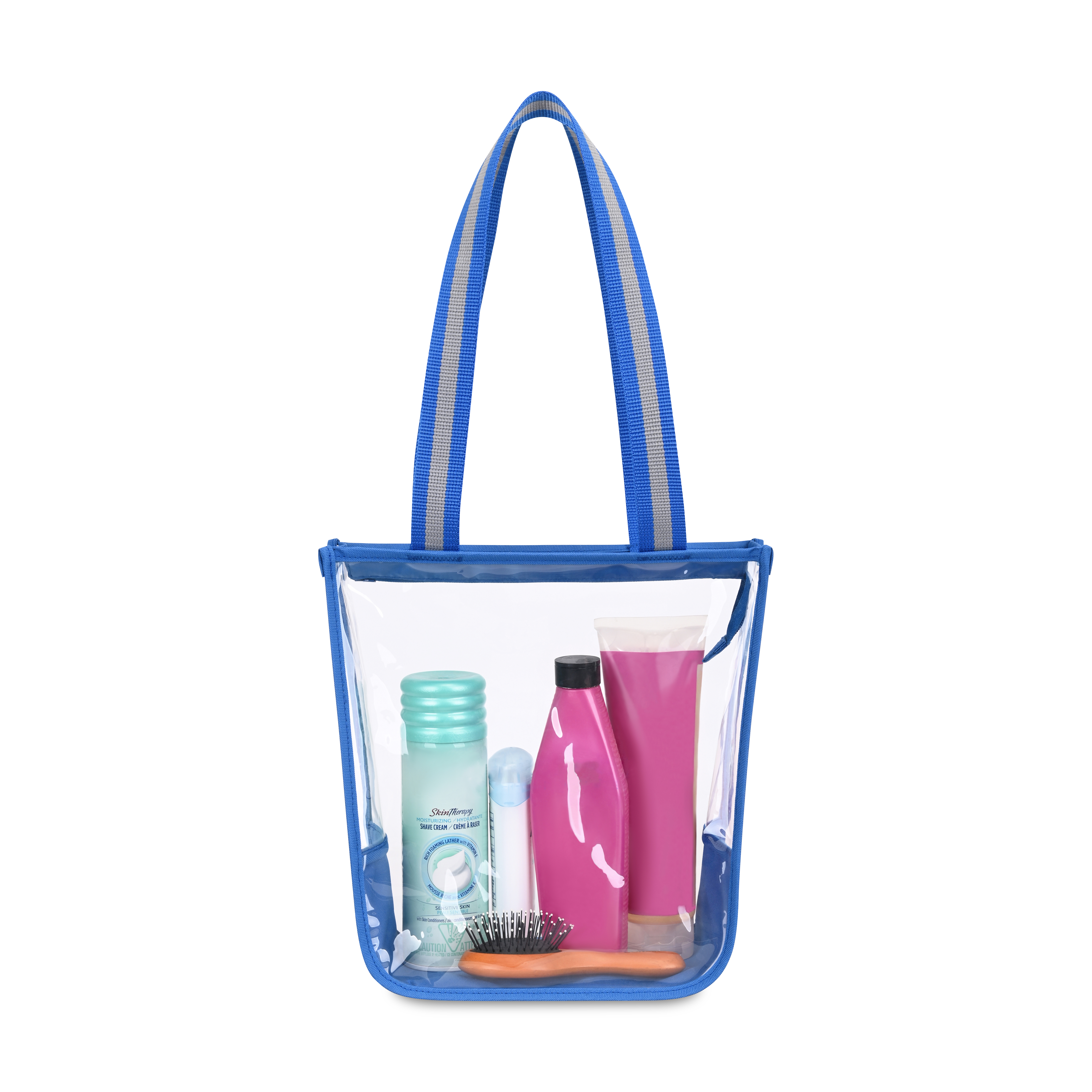 Sigma Clear Zippered Tote 22