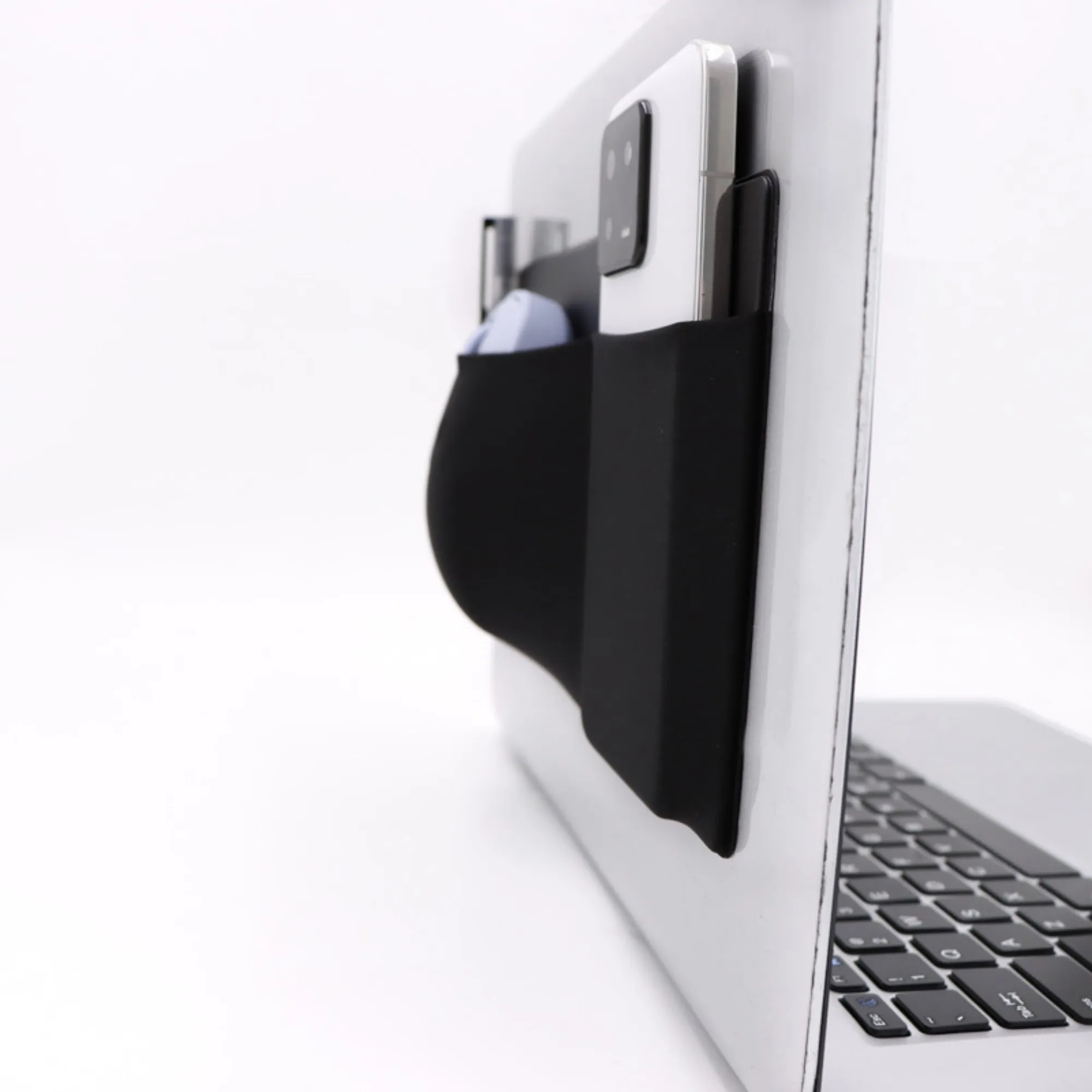 Adhesive Laptop Mouse Holder Organizer 2