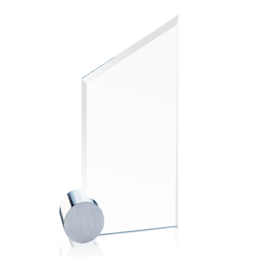 Cooper VividPrint™ Award -  Starfire/Silver Circle 8