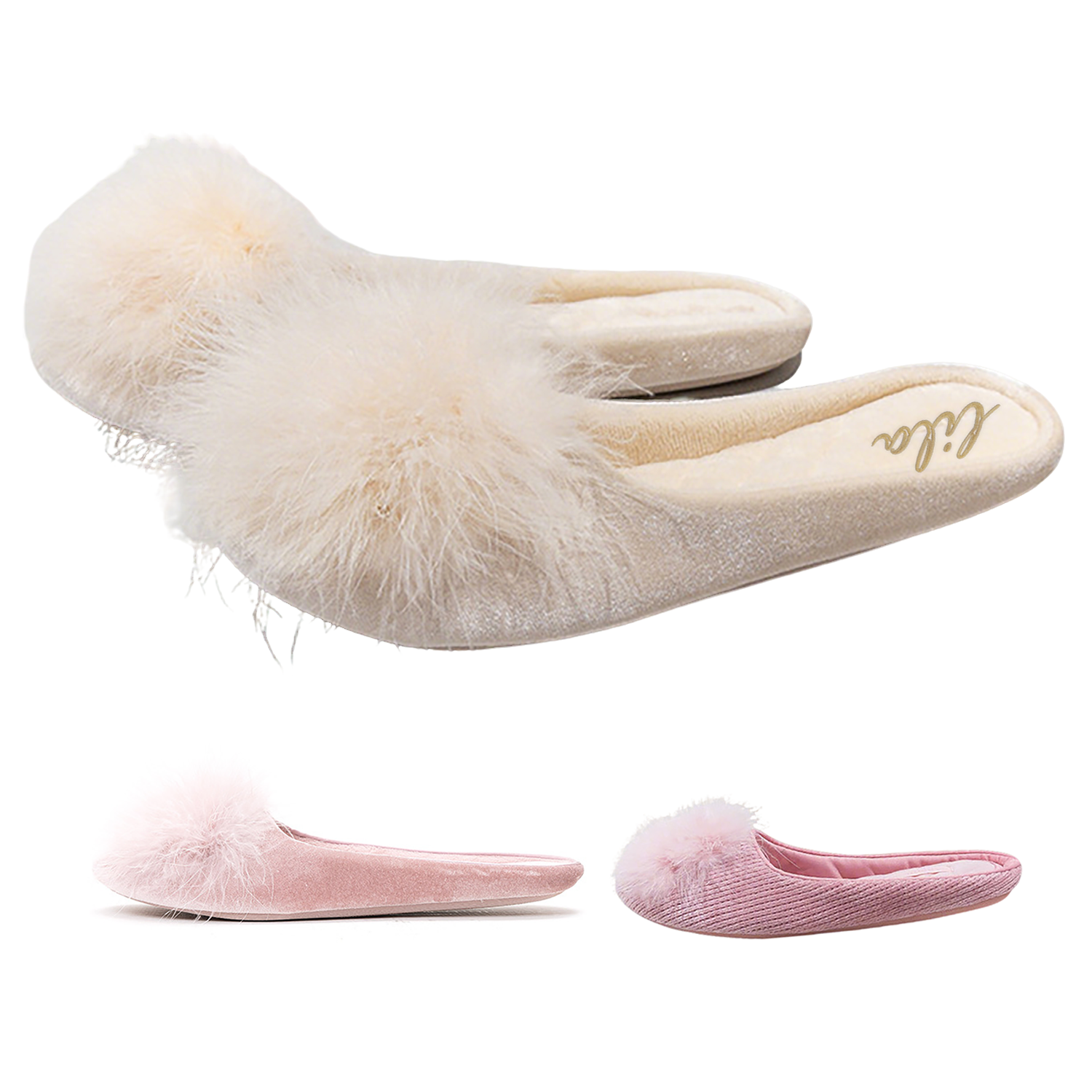 Soft Plush Non Slip Indoor Slippers 1