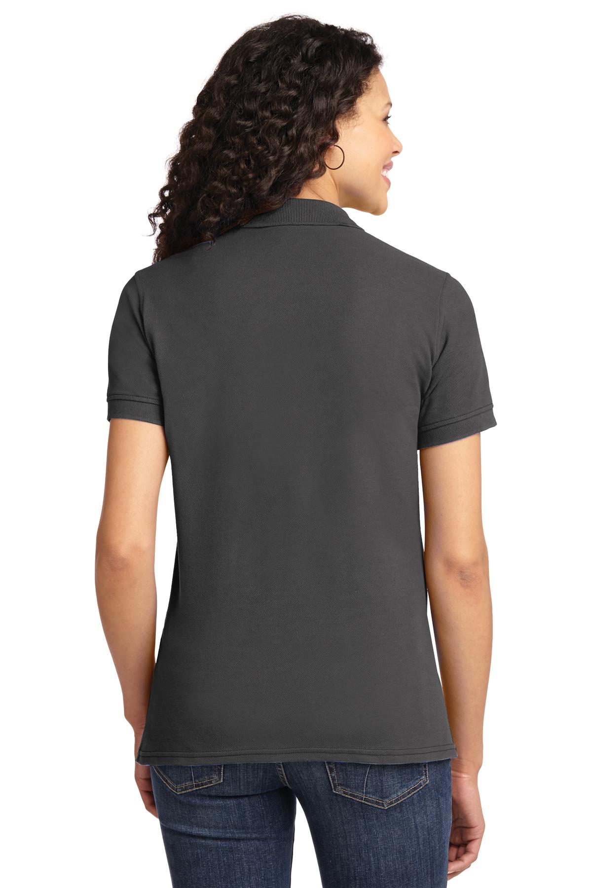 Port & Co Women's Core Blend Pique Polo. LKP155 7