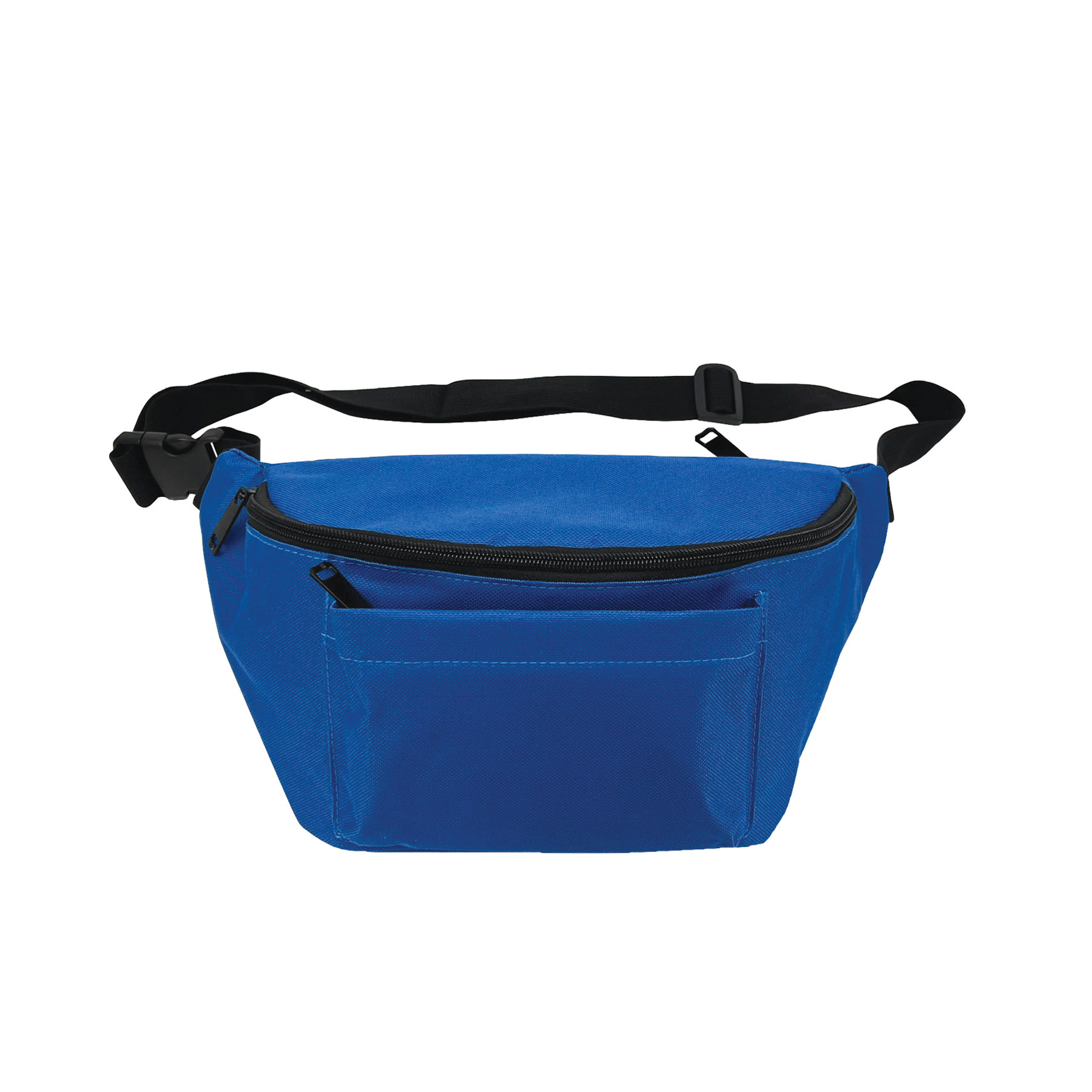600D Polyester 3-Zipper Fanny Pack/Crossbody Sling 7