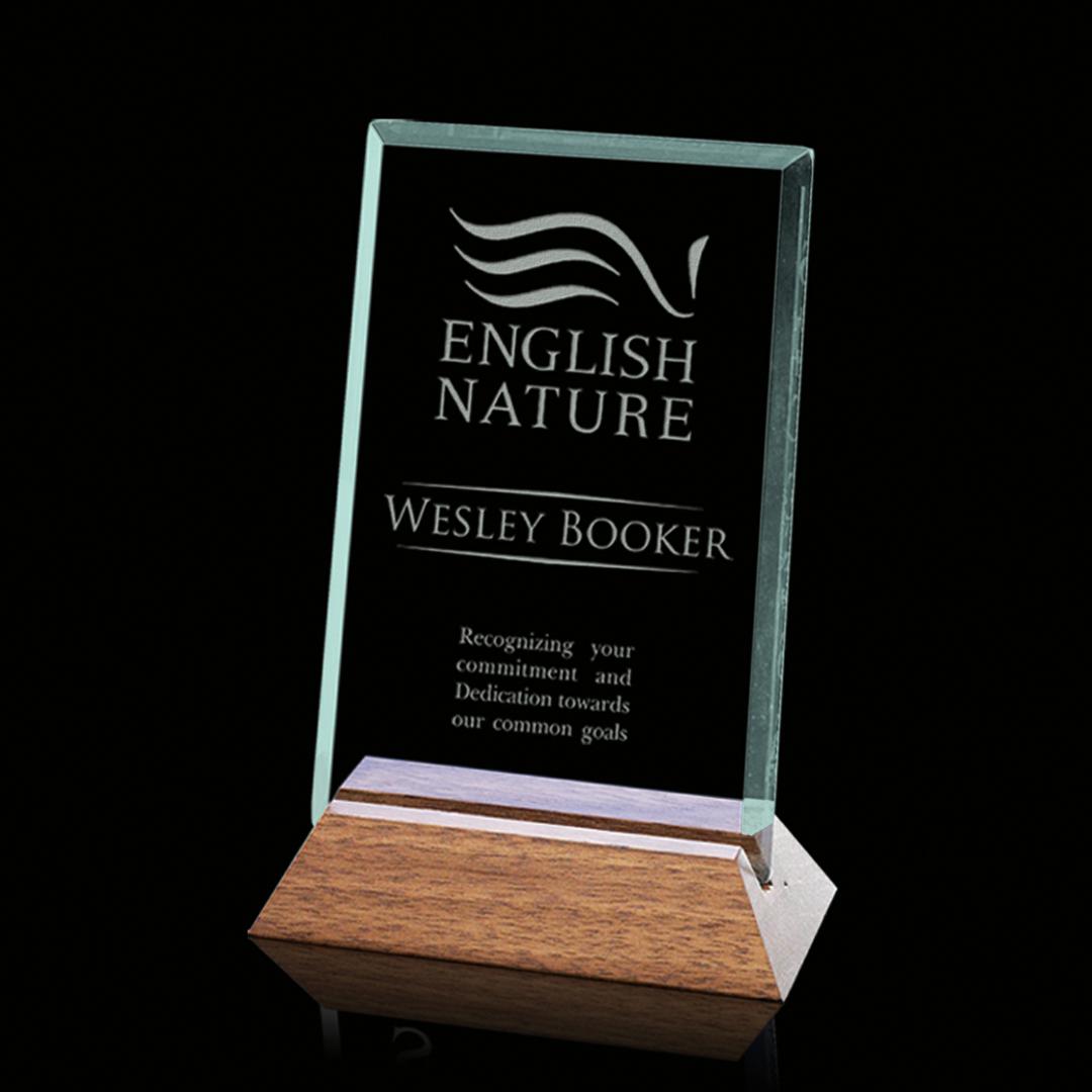 Esten Award - Jade/Walnut 3
