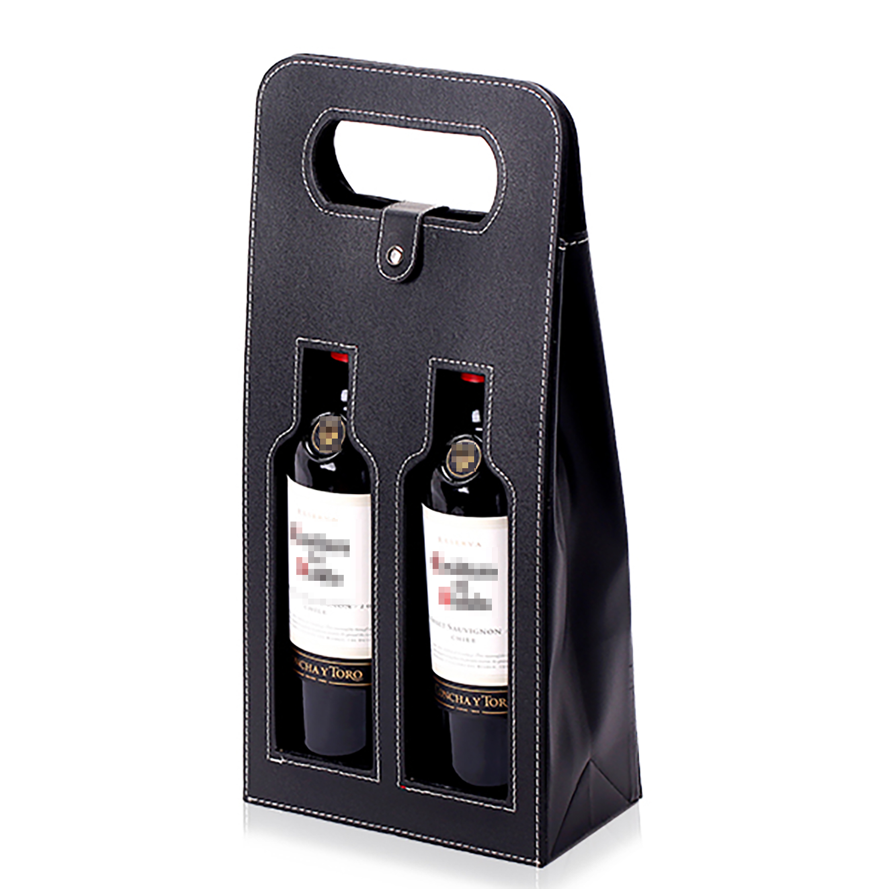 Double Wine Bag with Window 4