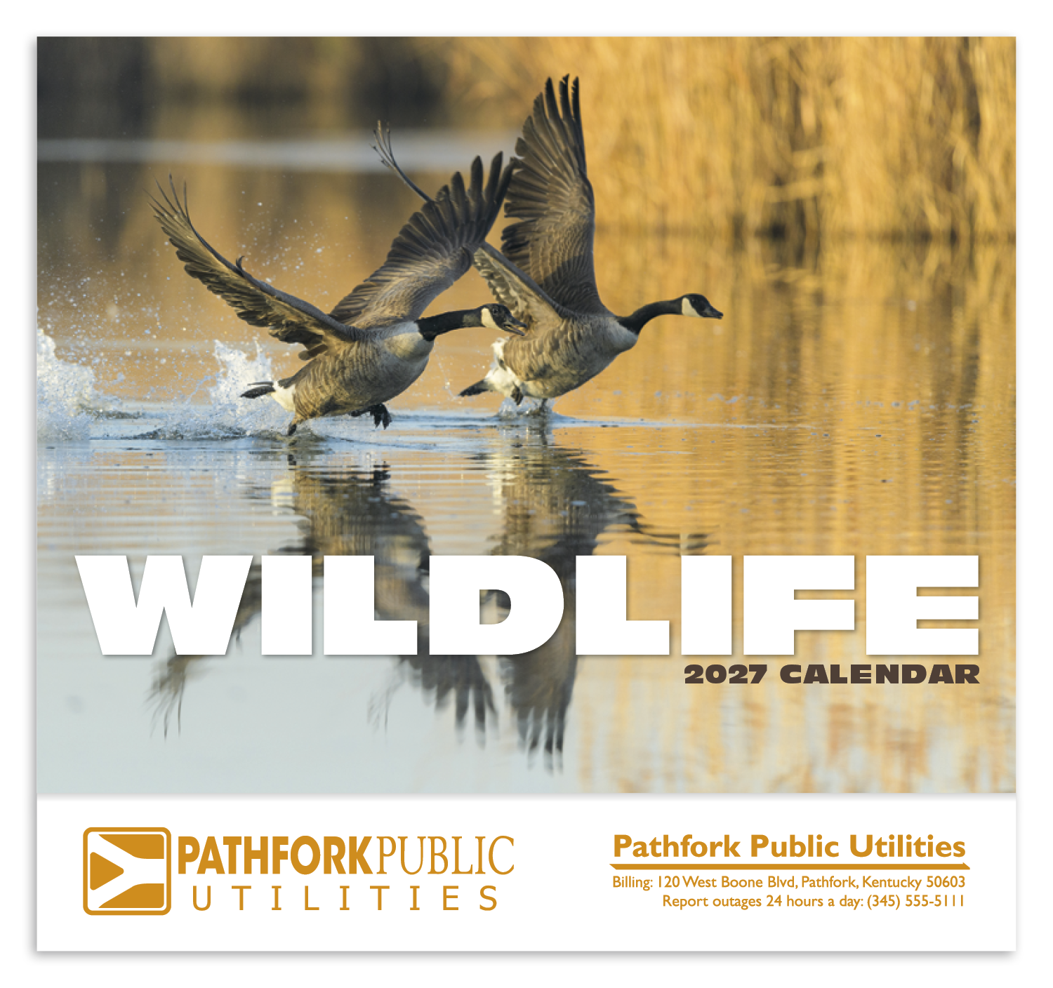 HotLine® Products Wildlife Appointment Calendar - Stapled 32