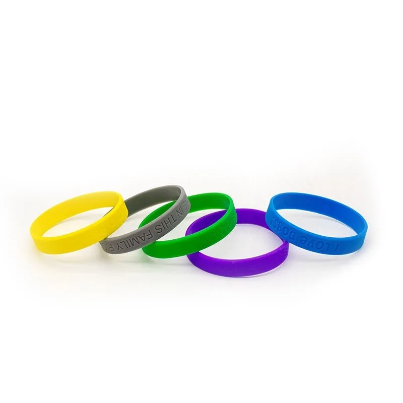 Custom Printed Silicone Wristbands 4
