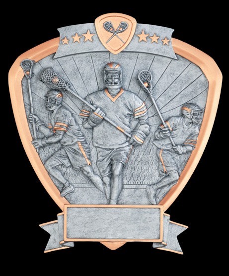 Lacrosse Male Signature Shield Series Award 1