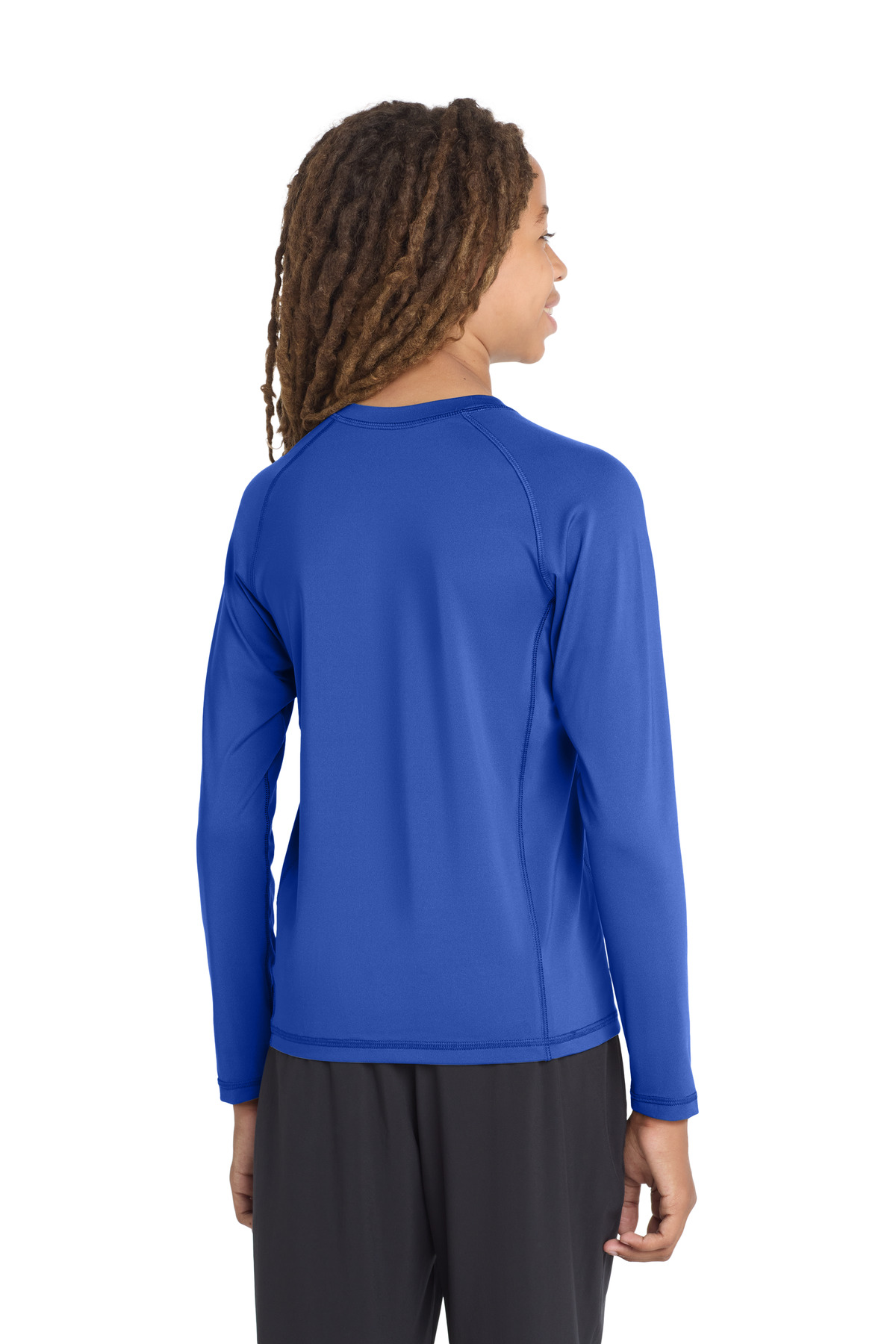 Sport-Tek Youth Long Sleeve Rashguard Tee. YST470LS 24