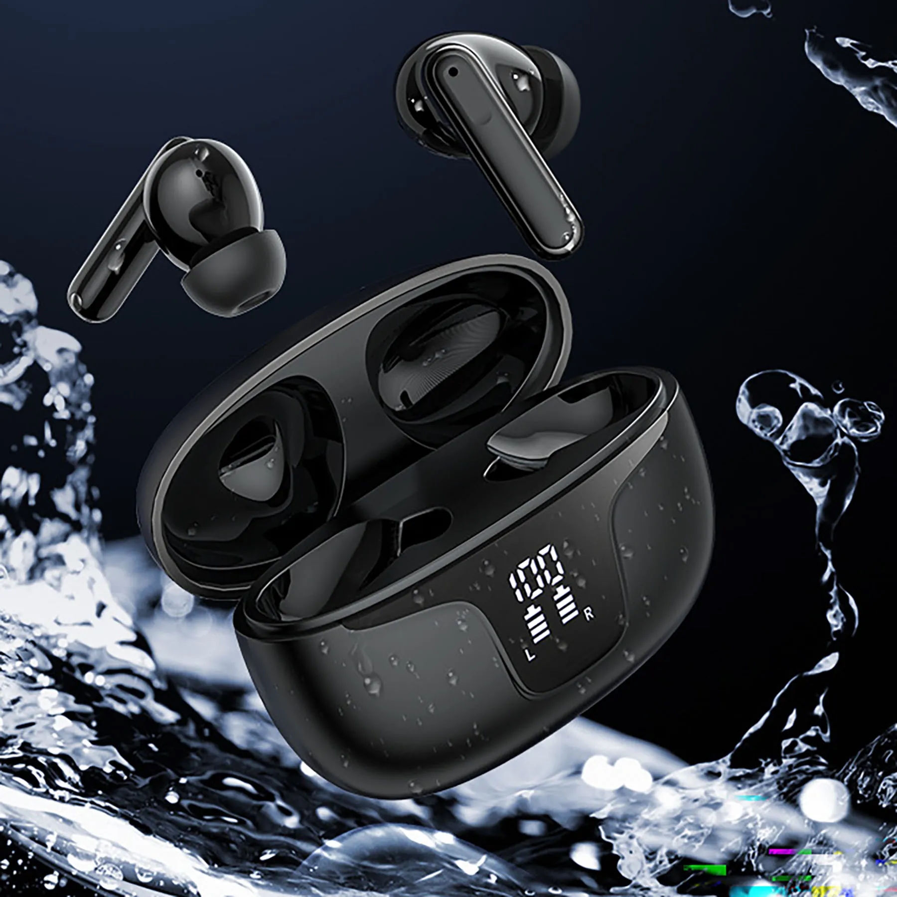 LED Display Sport Earphones 5