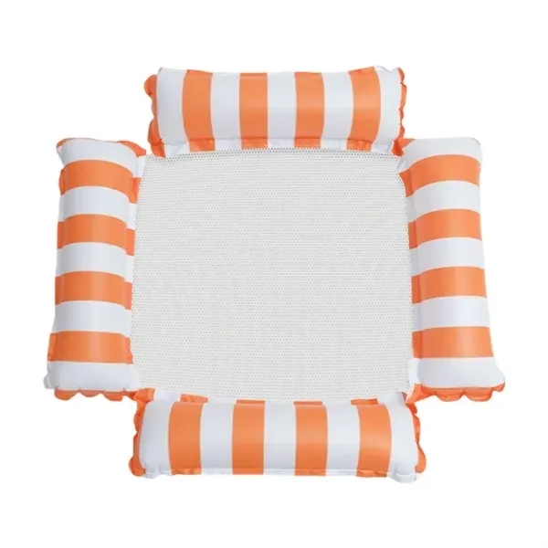 Inflatable Pool Lounger with Mesh Seat 7