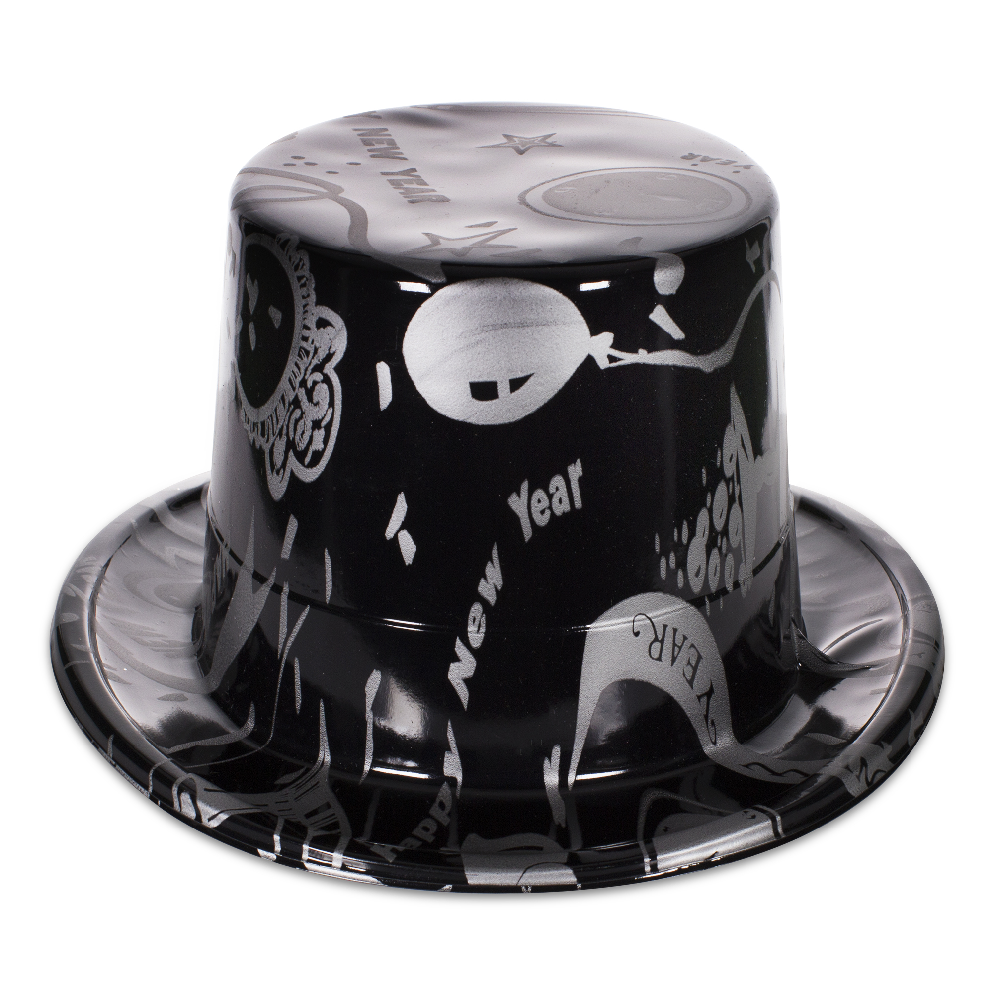 Ebony and Silver New Year's Eve Party Kit for 50 3