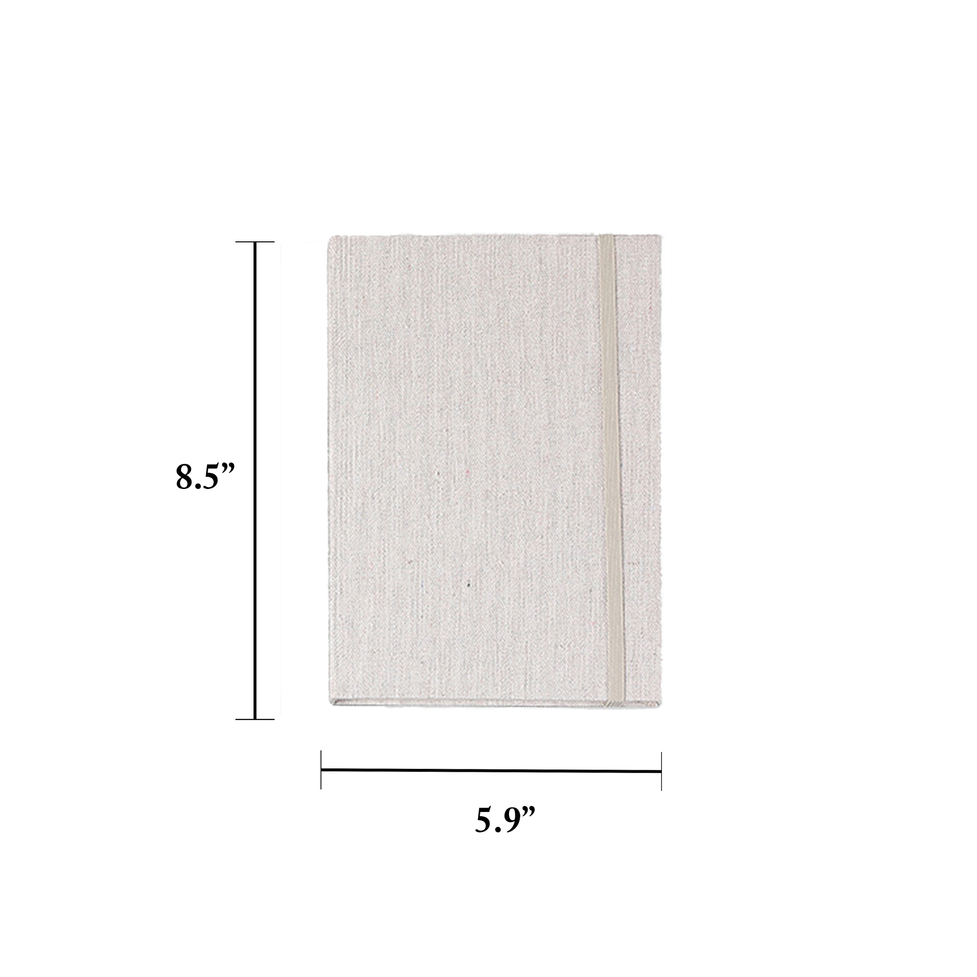 Linen A5 Hardcover Journal For Office Use 2