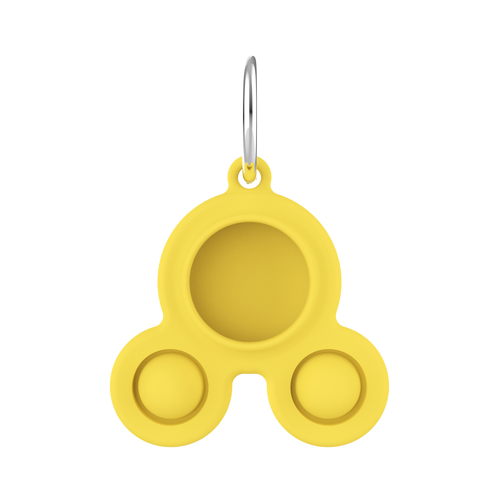 Push Bubble Fidget Toy for Airtag w/ keychian 15