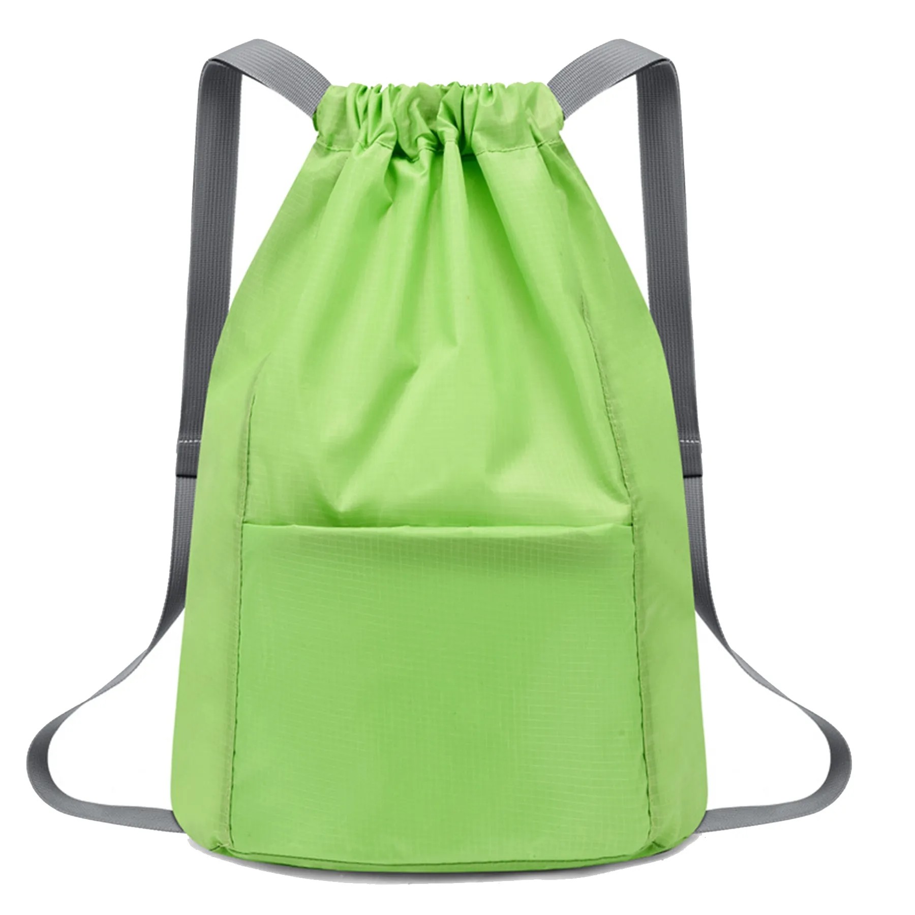 11.02X5.91X17.72 Inch Oxford Fabric Drawstring Backpack 4