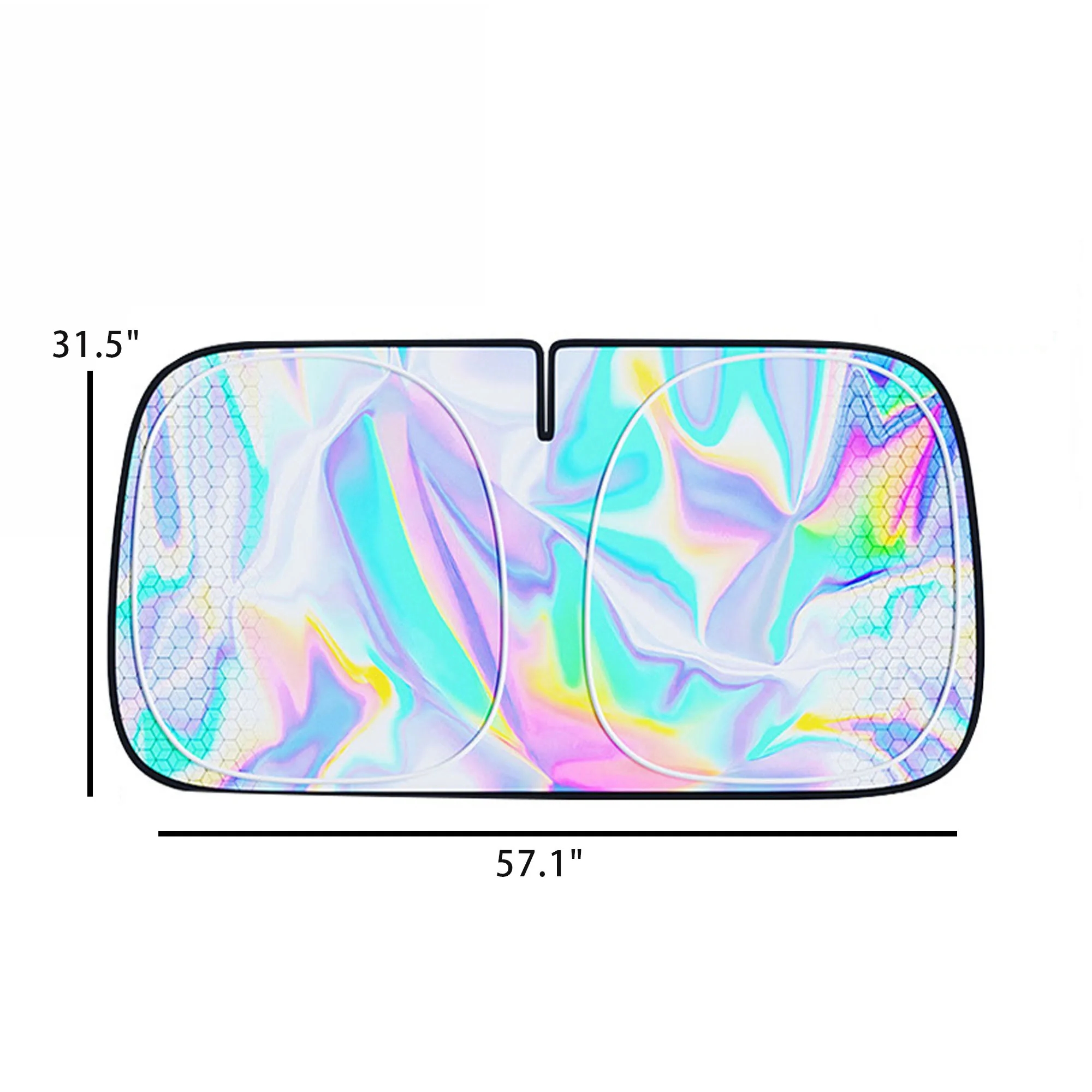Folding Car Windshield Sunshade 2