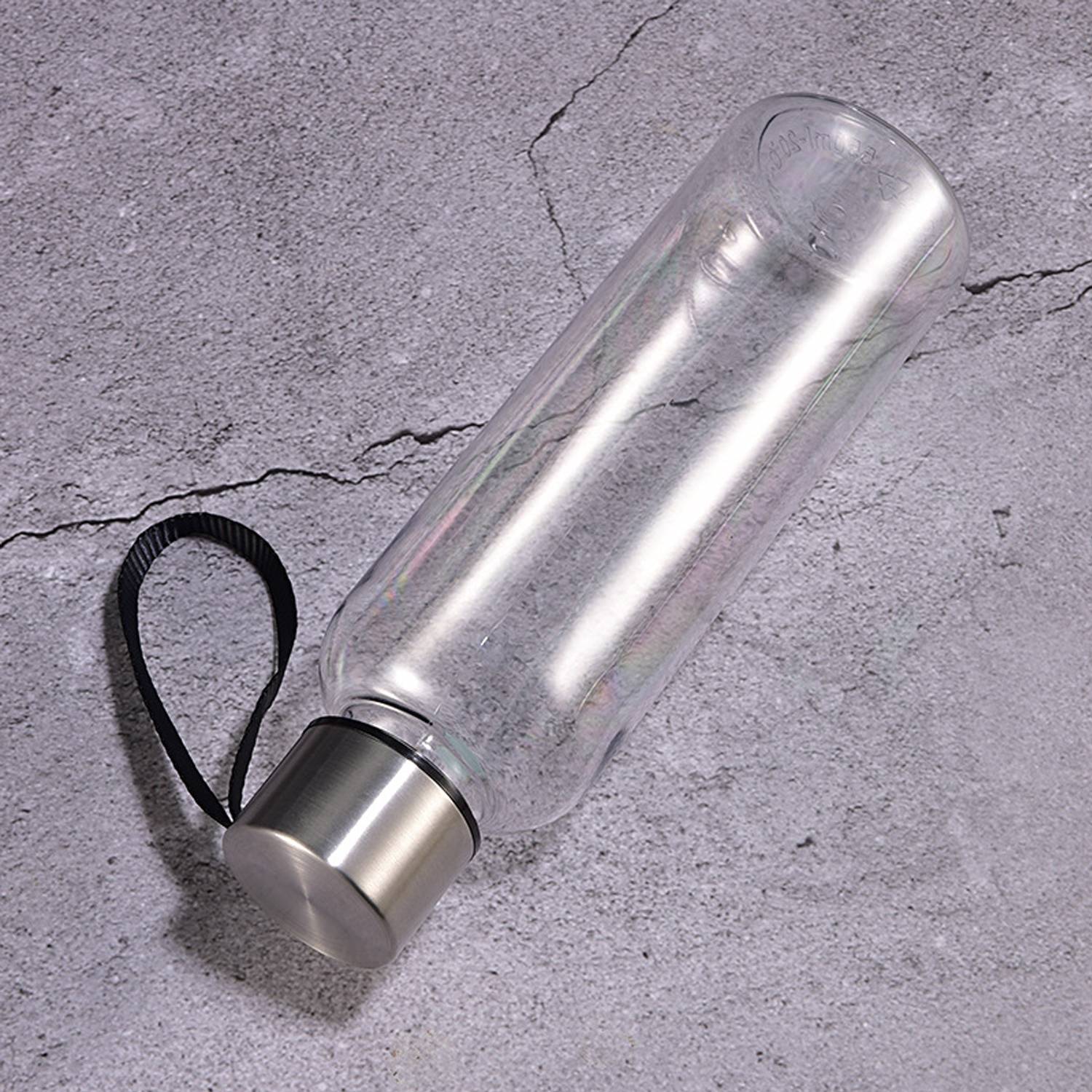 18.5oz BPA Free Plastic Water Bottles w/ Strap 5