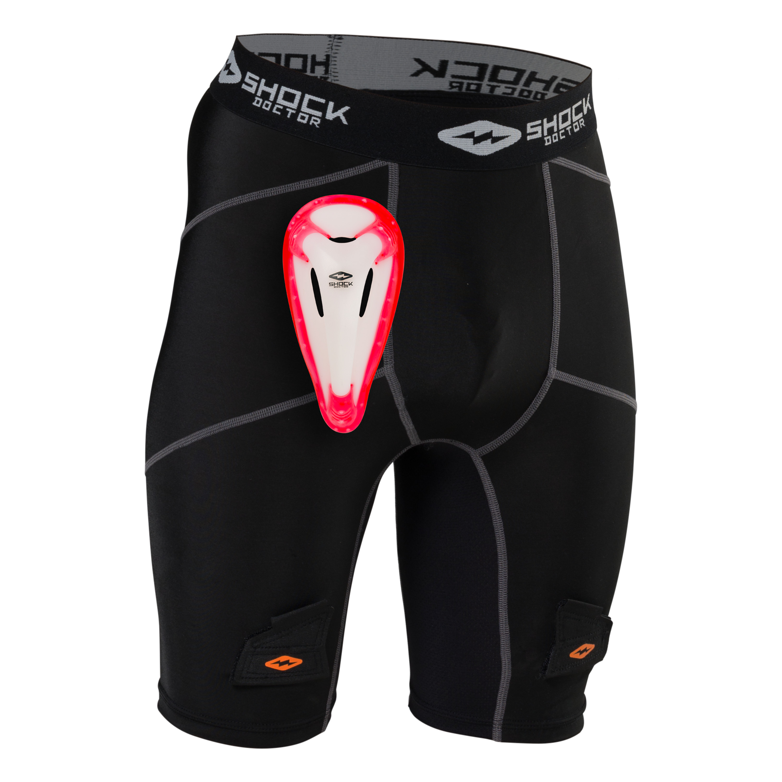 Boy's Compression Hockey Short w/ BioFlex Cup 2
