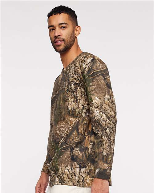 Men's Realtree® Camo Long Sleeve T-Shirt - 3981 7