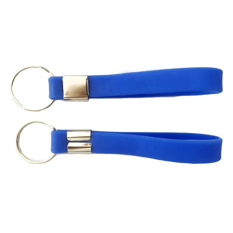 Silicone Keychain Bracelet Inspirational Key Ring 3