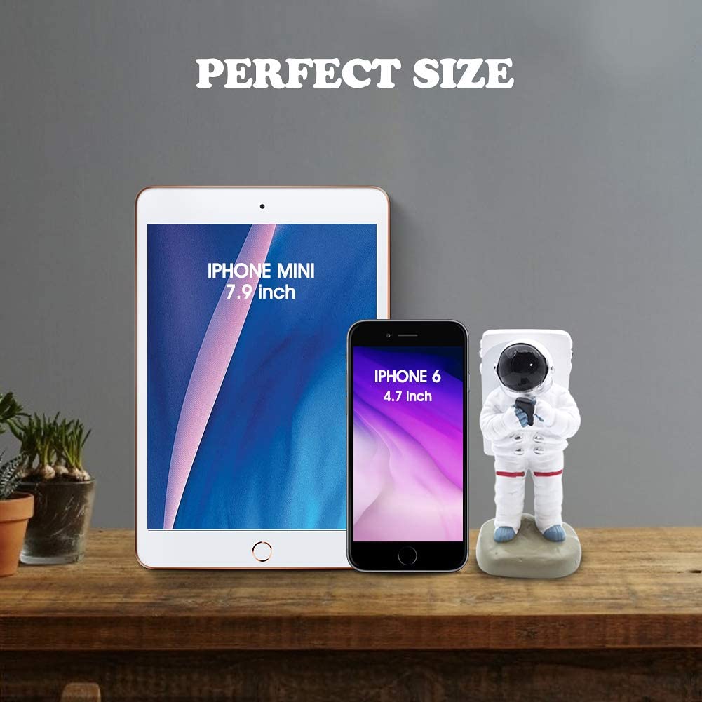Unique Astronaut Style in Resin Material for All Mobile Phones /Tablet/ PC /Desktop Holder 3
