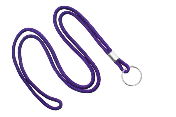 1/8" Blank Round Braid Lanyard (J-Hook) 27
