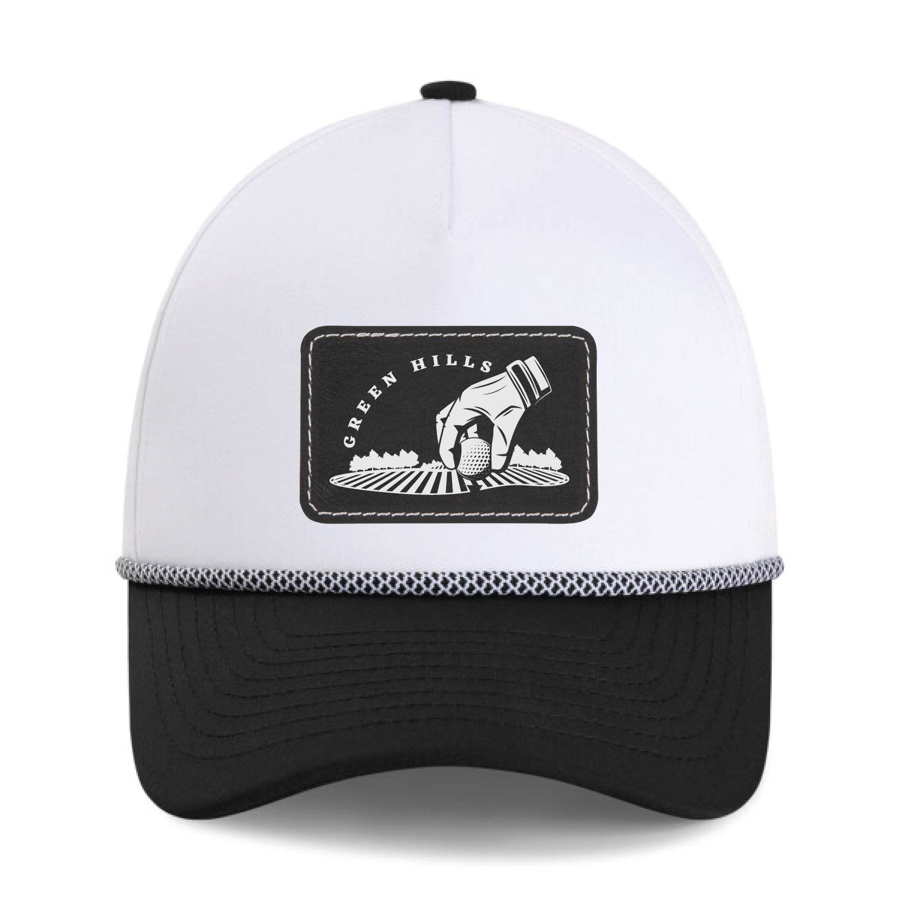 Imperial 5054T 5-Panel The Wrightson Two-Tone Performance Rope Cap with Patches or Embroidery