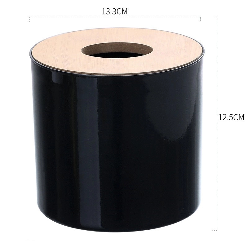 Tissue Box With Wooden Lid 6