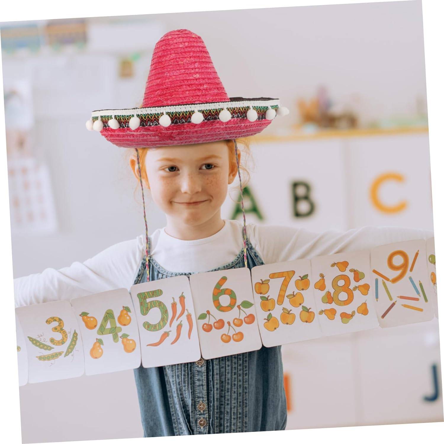Handmade Straw Hat for Children 11