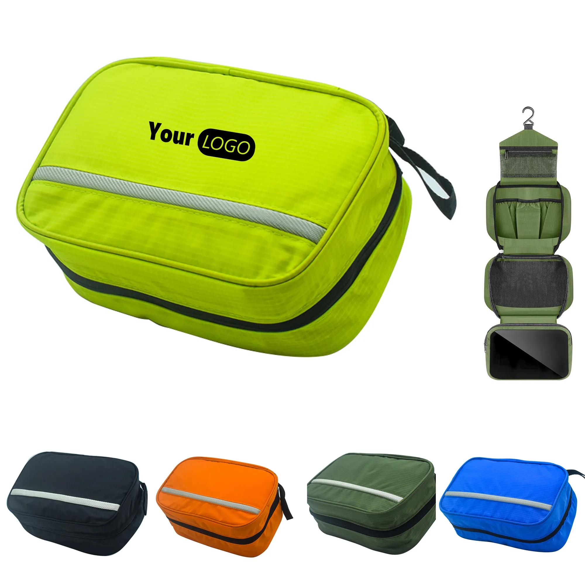 Portable Travel Hanging Shower Container Wash Organizer 2