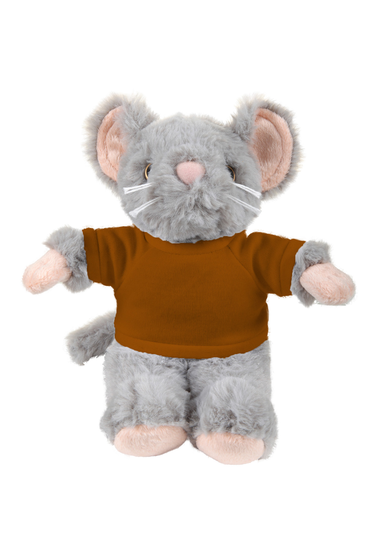 soft plush Mouse with t-shirt 22