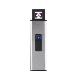 Slide Activated Dual Arc Lighter With Flashlight 21
